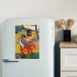 Magnes dekoracyjny Paul Gauguin Na Fe Faaipopio. Kiedy mnie poślubisz. Reprodukcja