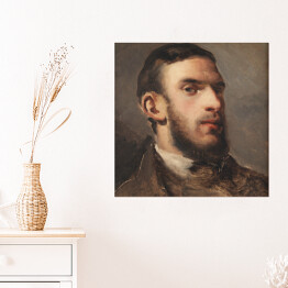 Plakat samoprzylepny Camille Pissarro. Autoportret. Reprodukcja