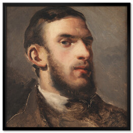 Plakat w ramie Camille Pissarro. Autoportret. Reprodukcja