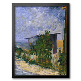 Obraz w ramie Vincent van Gogh Schronisko na Montmartre. Reprodukcja