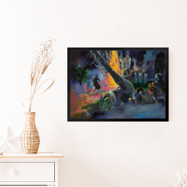 Obraz w ramie Paul Gauguin "Upa Upa (Taniec Ognia)" - reprodukcja