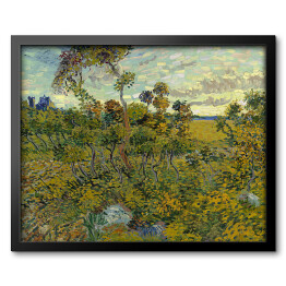 Obraz w ramie Vincent van Gogh Zachód słońca na Montmajour. Reprodukcja