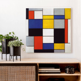 Obraz na płótnie Piet Mondrian Composition A Reprodukcja