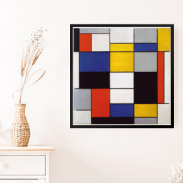 Obraz w ramie Piet Mondrian Composition A Reprodukcja