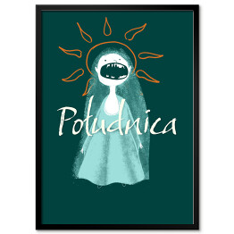 Plakat w ramie Mitologia słowiańska - Południca