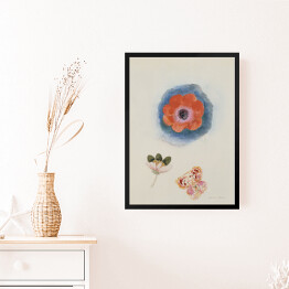 Obraz w ramie Odilon Redon Studium kwiatów. Reprodukcja