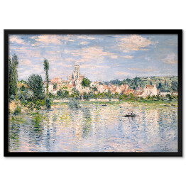 Plakat w ramie Claude Monet Vue de Vétheuil, été. Reprodukcja obrazu