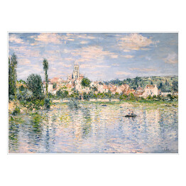 Plakat samoprzylepny Claude Monet Vue de Vétheuil, été. Reprodukcja obrazu