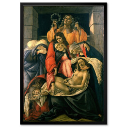 Obraz klasyczny Sandro Botticelli "Lament nad zmarłym Chrystusem" - reprodukcja