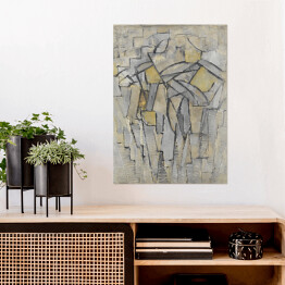 Plakat samoprzylepny Piet Mondriaan "Composition no XIII - Composition 2"