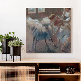Obraz na płótnie Edgar Degas "Tancerze" - reprodukcja