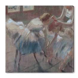 Obraz na płótnie Edgar Degas "Tancerze" - reprodukcja