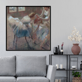 Plakat w ramie Edgar Degas "Tancerze" - reprodukcja