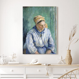 Obraz klasyczny Camille Pissarro Praczka. Reprodukcja obrazu
