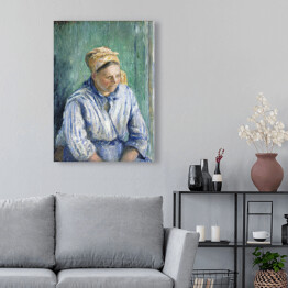 Obraz na płótnie Camille Pissarro Praczka. Reprodukcja obrazu