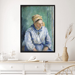 Obraz w ramie Camille Pissarro Praczka. Reprodukcja obrazu