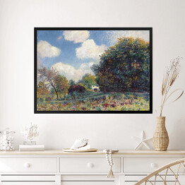 Obraz w ramie Alfred Sisley "Ścieżka prowadząca do lasu" - reprodukcja