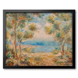 Obraz w ramie Auguste Renoir "Krajobraz nad morzem" - reprodukcja
