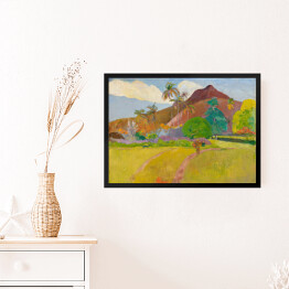 Obraz w ramie Paul Gauguin "Tajlandzki krajobraz" - reprodukcja