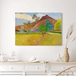 Obraz na płótnie Paul Gauguin "Tajlandzki krajobraz" - reprodukcja