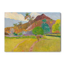 Obraz na płótnie Paul Gauguin "Tajlandzki krajobraz" - reprodukcja