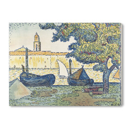 Obraz na płótnie Paul Signac Saint–Tropez (Port w St. Tropez). Reprodukcja