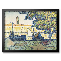 Obraz w ramie Paul Signac Saint–Tropez (Port w St. Tropez). Reprodukcja