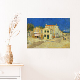 Plakat Vincent van Gogh "Żółty dom" - reprodukcja