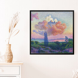 Obraz w ramie Henri Edmond Cross Różowa chmura. Reprodukcja