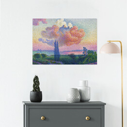 Plakat Henri Edmond Cross Różowa chmura. Reprodukcja