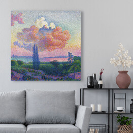 Obraz na płótnie Henri Edmond Cross Różowa chmura. Reprodukcja