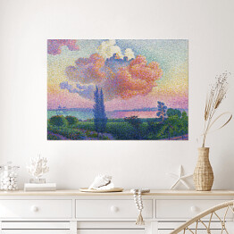 Plakat Henri Edmond Cross Różowa chmura. Reprodukcja