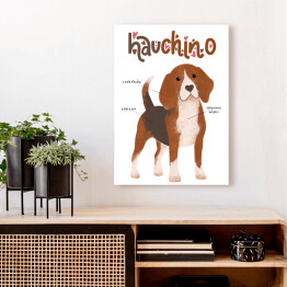 Obraz na płótnie Kawa z psem - hauchino