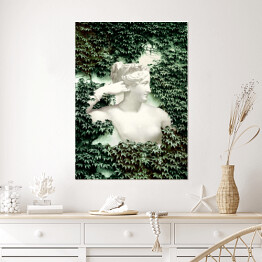 Plakat Wenus w zielonej roślinności 