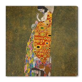 Obraz na płótnie Gustav Klimt "Nadzieja II" - reprodukcja