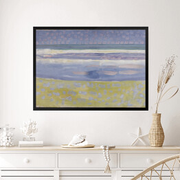 Obraz w ramie Piet Mondriaan "Sea after sunset"