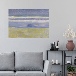 Plakat Piet Mondriaan "Sea after sunset"