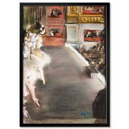 Plakat w ramie Edgar Degas Tancerki w starej operze Reprodukcja obrazu