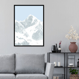Plakat w ramie Lhotse - szczyty górskie