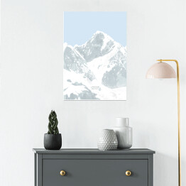 Plakat Lhotse - szczyty górskie