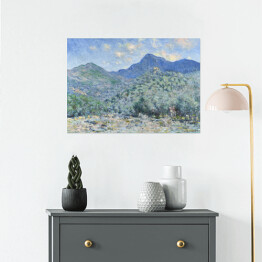 Plakat Claude Monet Valle Buona, Bordighera Reprodukcja obrazu