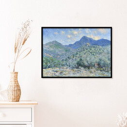 Plakat w ramie Claude Monet Valle Buona, Bordighera Reprodukcja obrazu