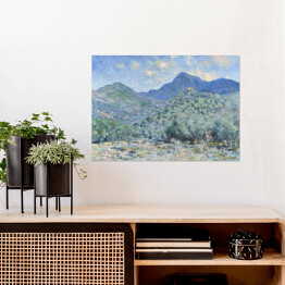 Plakat samoprzylepny Claude Monet Valle Buona, Bordighera Reprodukcja obrazu