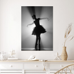 Plakat samoprzylepny Baletnica na scenie