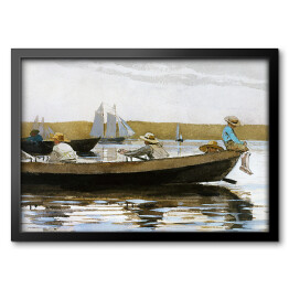 Obraz w ramie Winslow Homer. Boys in a Dory. Reprodukcja