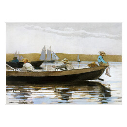 Plakat Winslow Homer. Boys in a Dory. Reprodukcja