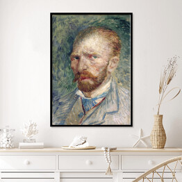 Plakat w ramie Vincent van Gogh Autoportret. Reprodukcja dzieła sztuki