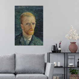 Plakat samoprzylepny Vincent van Gogh Autoportret. Reprodukcje