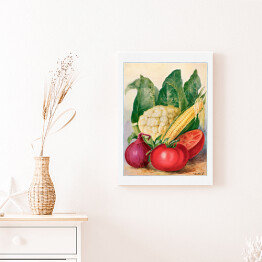 Obraz klasyczny Warzywa akwarela