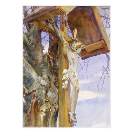 Plakat John Singer Sargent Tyrolese Crucifix. Reprodukcja obrazu